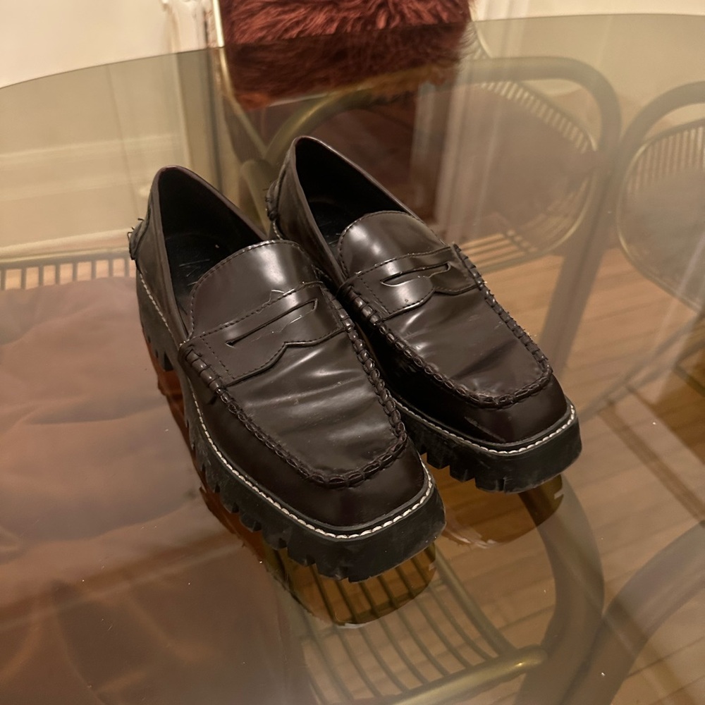Burgundy Loafers